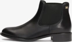 Kazar Enkellaarsjes Chelsea Boots Dames Zwart