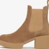 Kazar Studio Enkellaarsjes Chelsea Boots Dames Lichtbruin