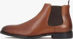 Kazar Enkellaarsjes Chelsea Boots Dames Bruin