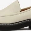 Kazar Studio Loafers Instappers Dames Natuurwit