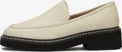 Kazar Studio Loafers Instappers Dames Natuurwit