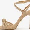 Kazar Sandalen Met Hak Sandalen Met Riem Dames Beige