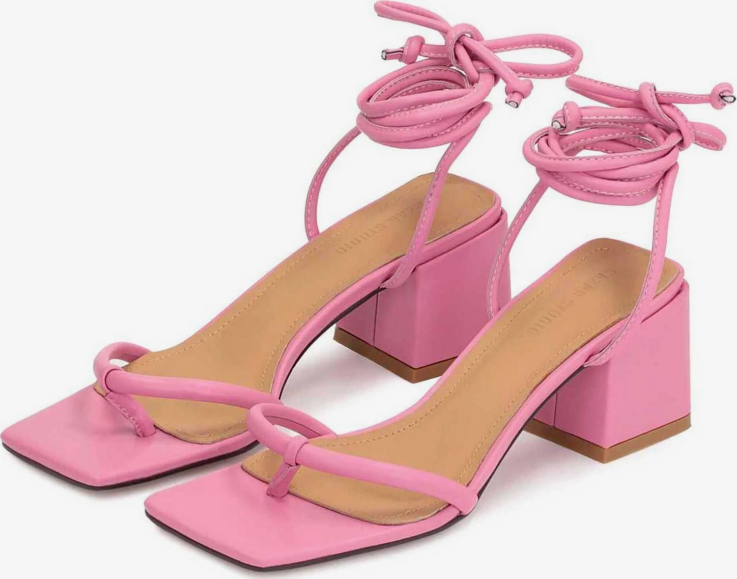 Kazar Studio Sandalen Met Hak Sandalen Met Riem Dames Rosa - Afbeelding 2