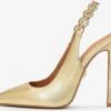 Kazar Klassieke Pumps Pumps Dames Goudgeel