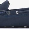 Kazar Lage Schoenen Mocassins Dames Navy