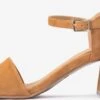 Kazar Sandalen Met Hak Sandaal Dames Cognac