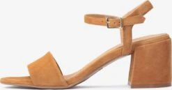 Kazar Sandalen Met Hak Sandaal Dames Cognac