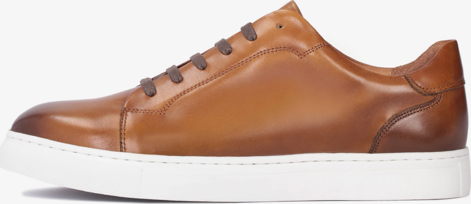 Kazar Casual Sneakers Sneakers Laag Dames Cognac