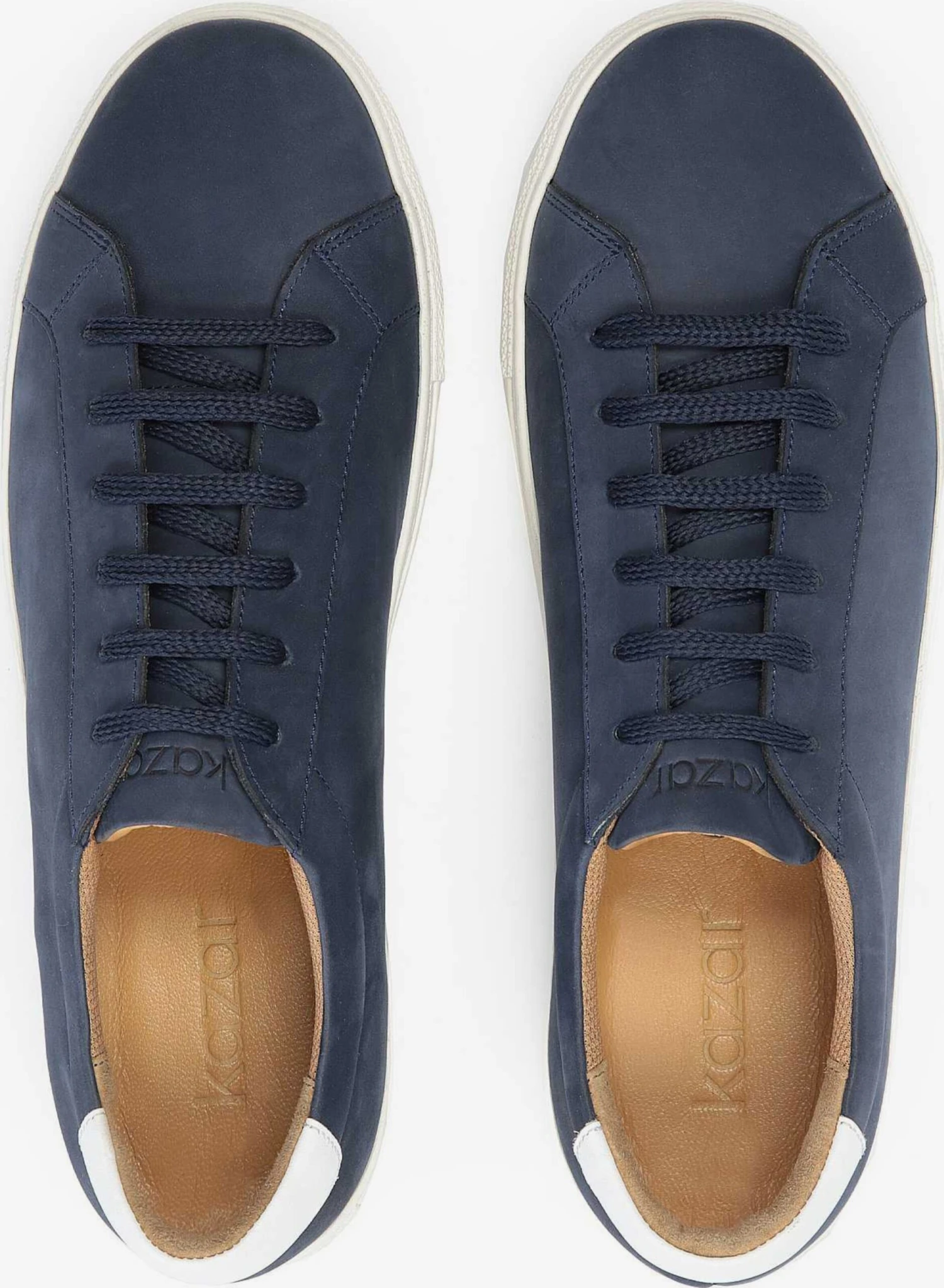 Kazar Casual Sneakers Sneakers Laag Heren Donkerblauw - Afbeelding 4