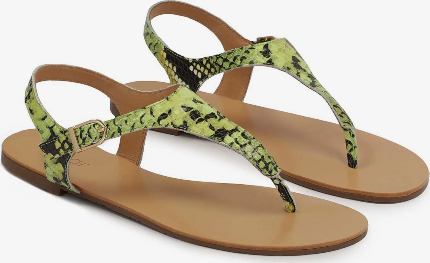 Kazar Slippers Teenslipper Dames Groen - Afbeelding 3