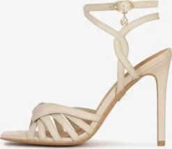 Kazar Sandalen Met Hak Sandalen Met Riem Dames Lichtbeige