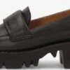 Kazar Loafers Instappers Dames Zwart