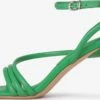 Kazar Studio Sandalen Met Hak Sandalen Met Riem Dames Groen
