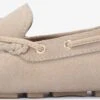 Kazar Lage Schoenen Mocassins Dames Donkerbeige