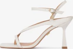 Kazar Sandalen Met Hak Sandalen Met Riem Dames Offwhite