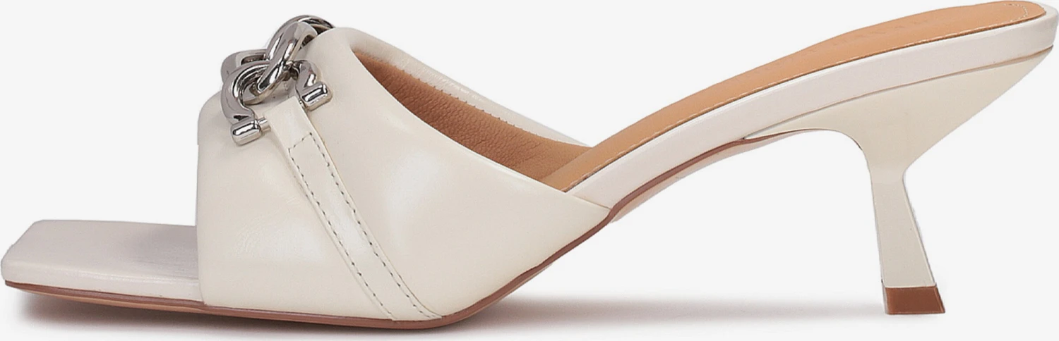 Kazar Studio Sandalen Met Hak Muiltjes Dames Offwhite