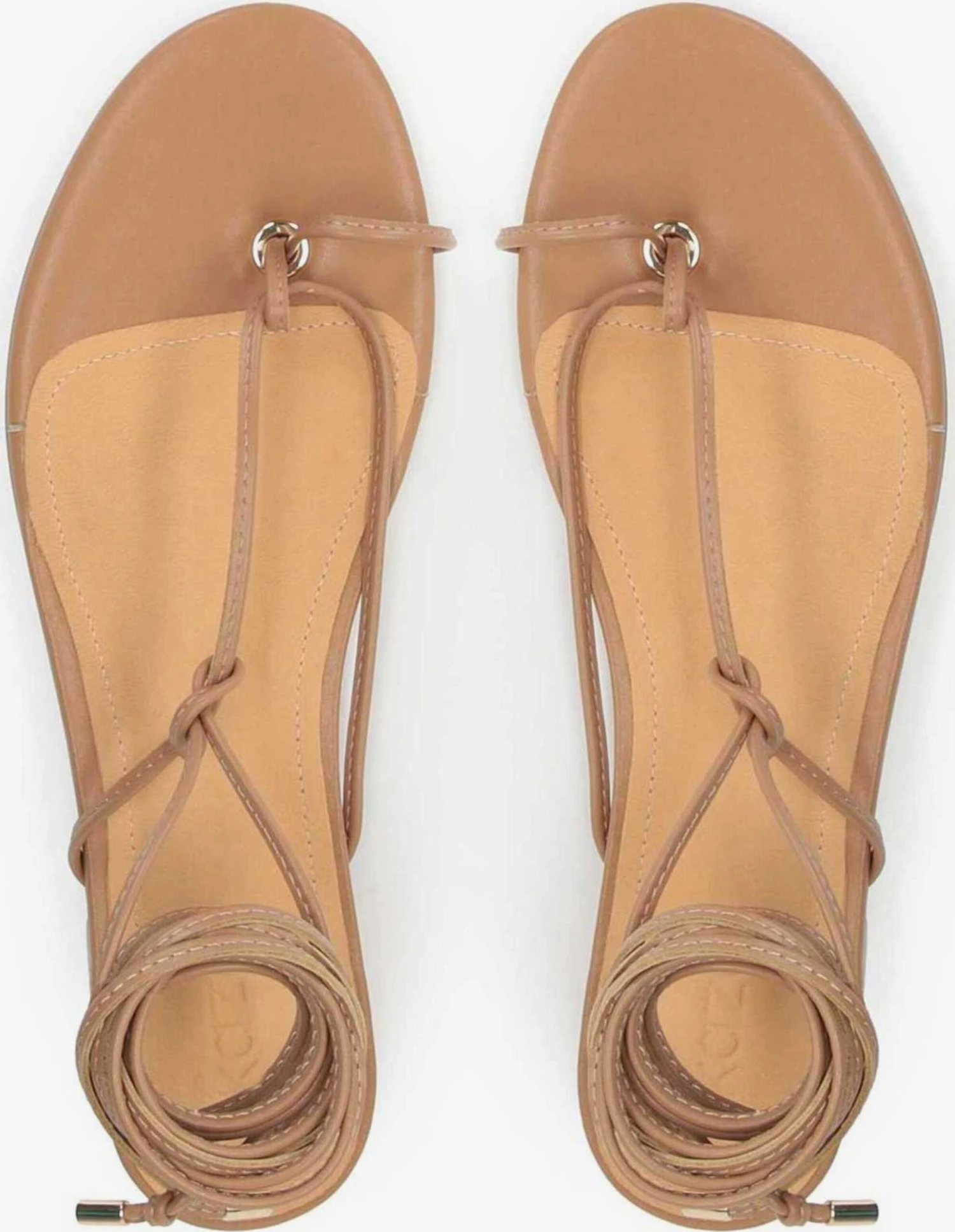 Kazar Slippers Teenslipper Dames Lichtbruin - Afbeelding 4