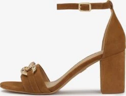 Kazar Sandalen Met Hak Sandaal Dames Bruin