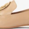 Kazar Loafers Instappers Dames Sand