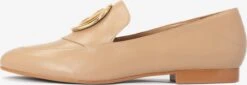Kazar Loafers Instappers Dames Sand