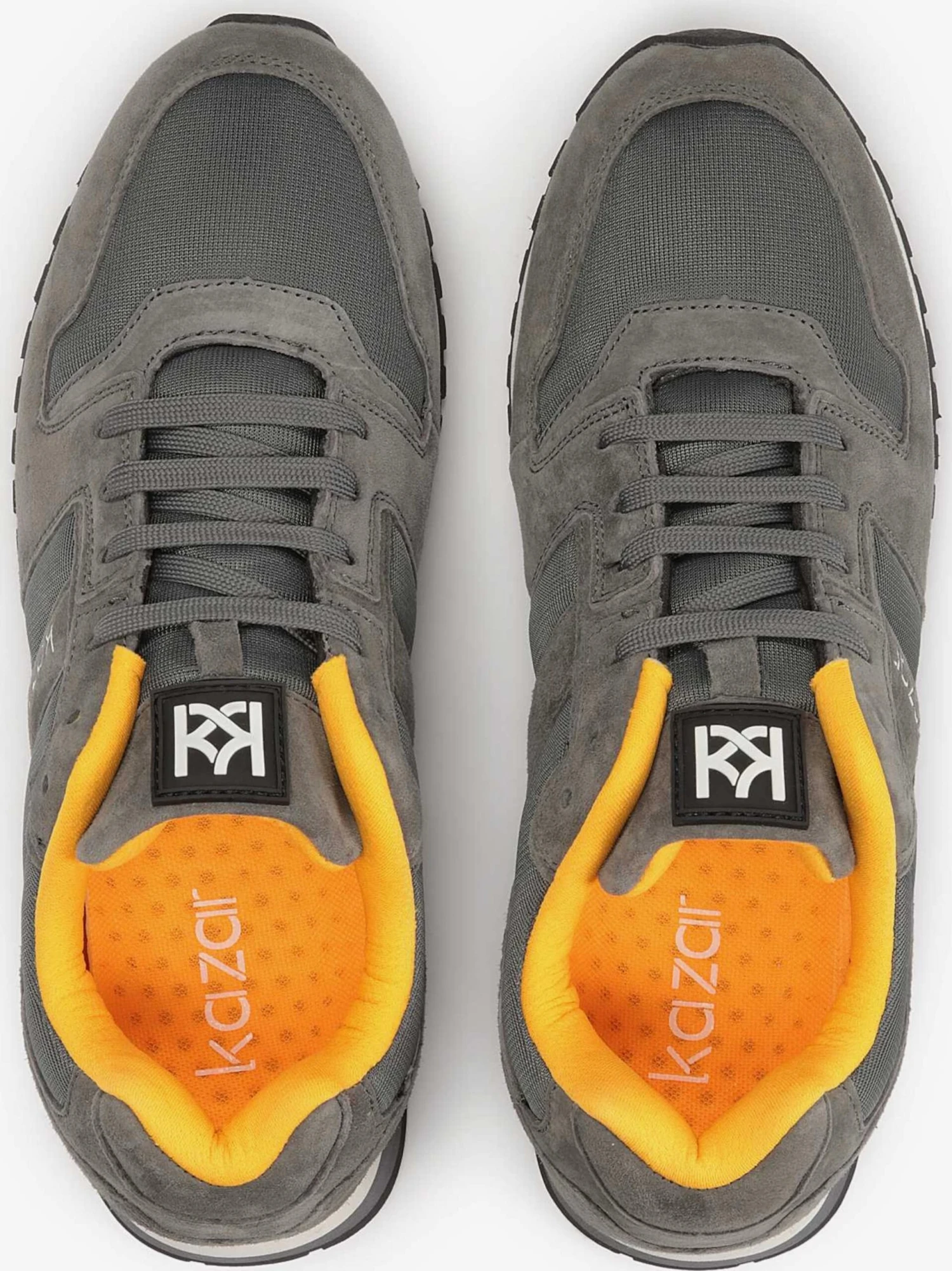 Kazar Casual Sneakers Sneakers Laag Dames Antraciet - Afbeelding 5