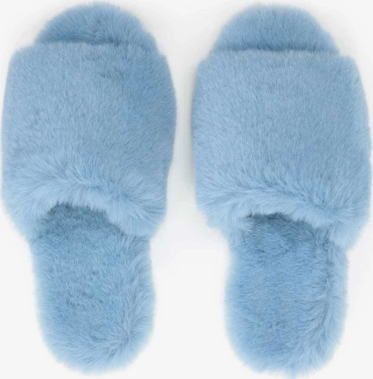 Kazar Studio Pantoffels Huisschoenen Dames Lichtblauw - Afbeelding 4