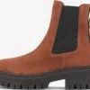 Kazar Enkellaarsjes Chelsea Boots Dames Cognac