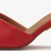 Kazar Sandalen Met Hak Muiltjes Dames Rood