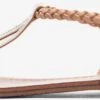 Kazar Sandalen Met Bandjes Sandalen Met Riem Dames Goud