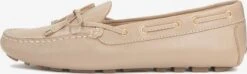 Kazar Lage Schoenen Mocassins Dames Beige