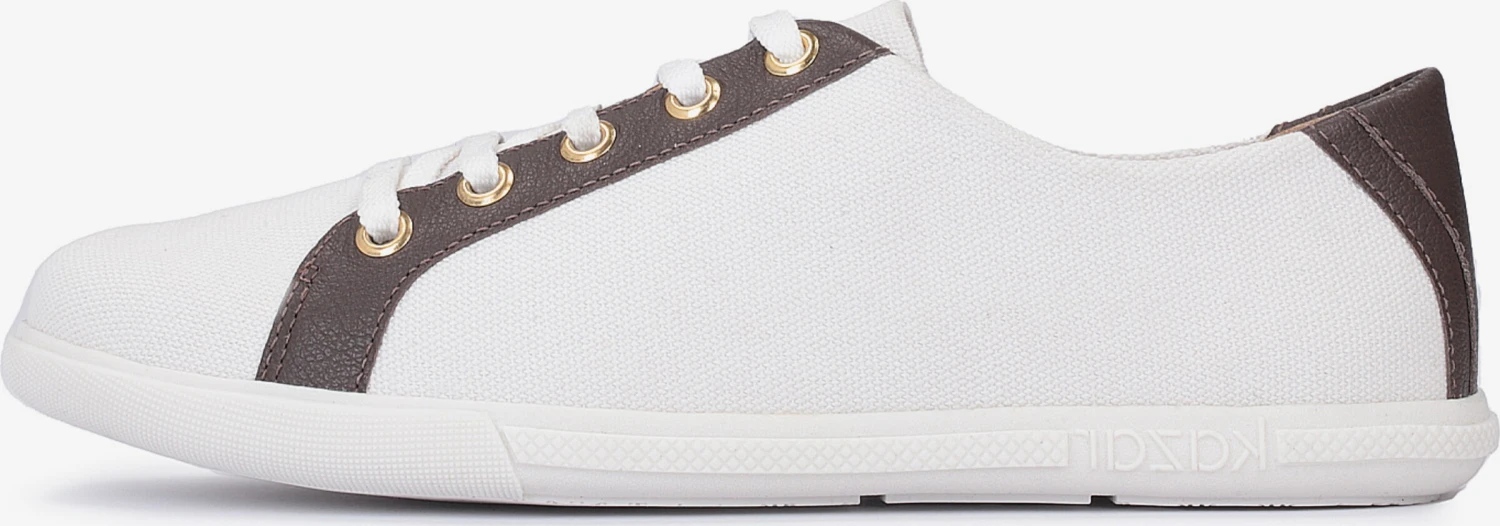 Kazar Casual Sneakers Sneakers Laag Dames Donkerbruin