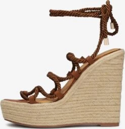 Kazar Sandalen Met Hak Sandaal Dames Donkerbruin