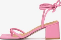 Kazar Studio Sandalen Met Hak Sandalen Met Riem Dames Rosa