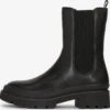 Kazar Enkellaarsjes Chelsea Boots Dames Zwart