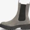 Kazar Enkellaarsjes Chelsea Boots Dames Stone Grey