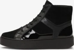 Kazar Hoge Sneakers Sneakers Hoog Dames Zwart