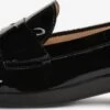 Kazar Loafers Instappers Dames Zwart