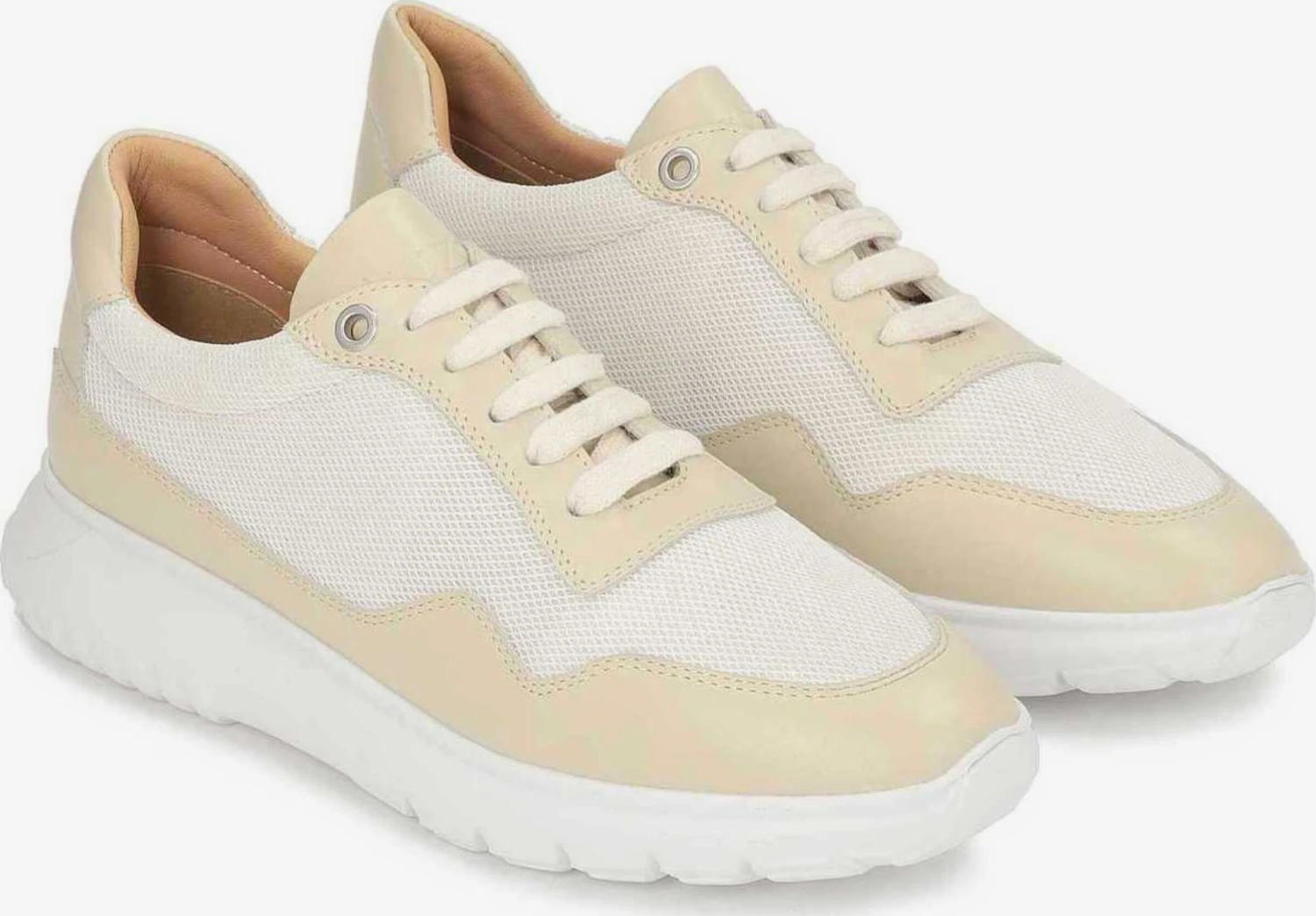 Kazar Running Sneakers Sneakers Laag Dames Sand / Wit - Afbeelding 2