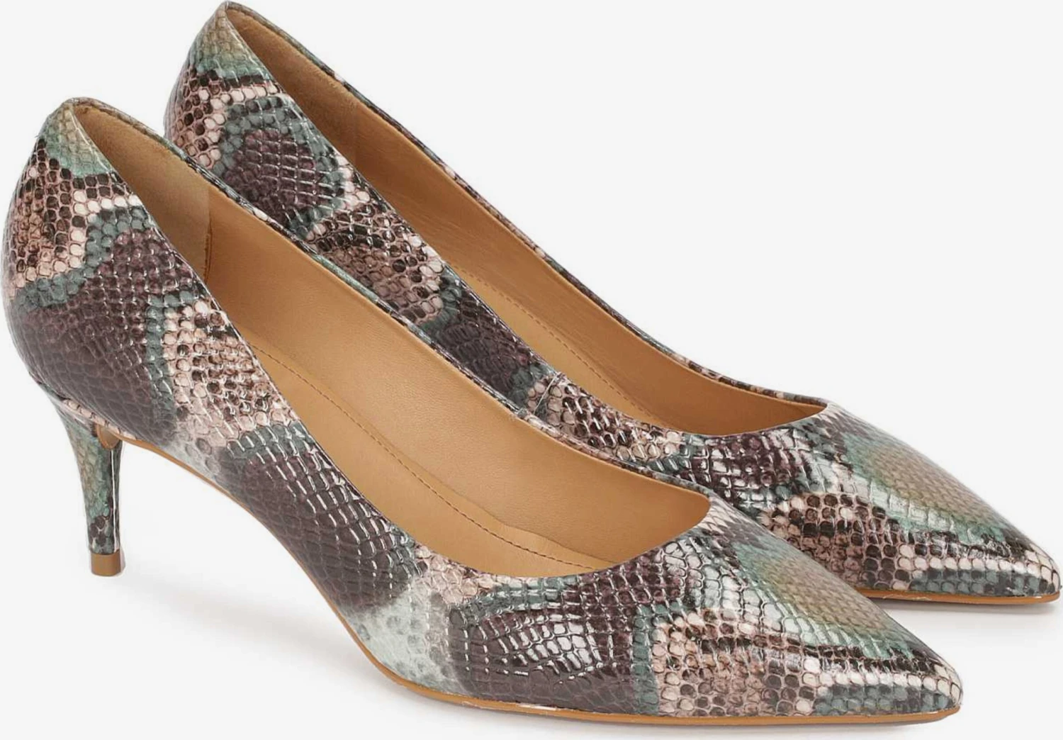 Kazar Klassieke Pumps Pumps Dames Beige / Crème / Grijs - Afbeelding 3