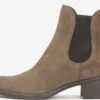 Kazar Enkellaarsjes Chelsea Boots Dames Taupe