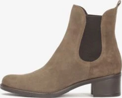 Kazar Enkellaarsjes Chelsea Boots Dames Taupe