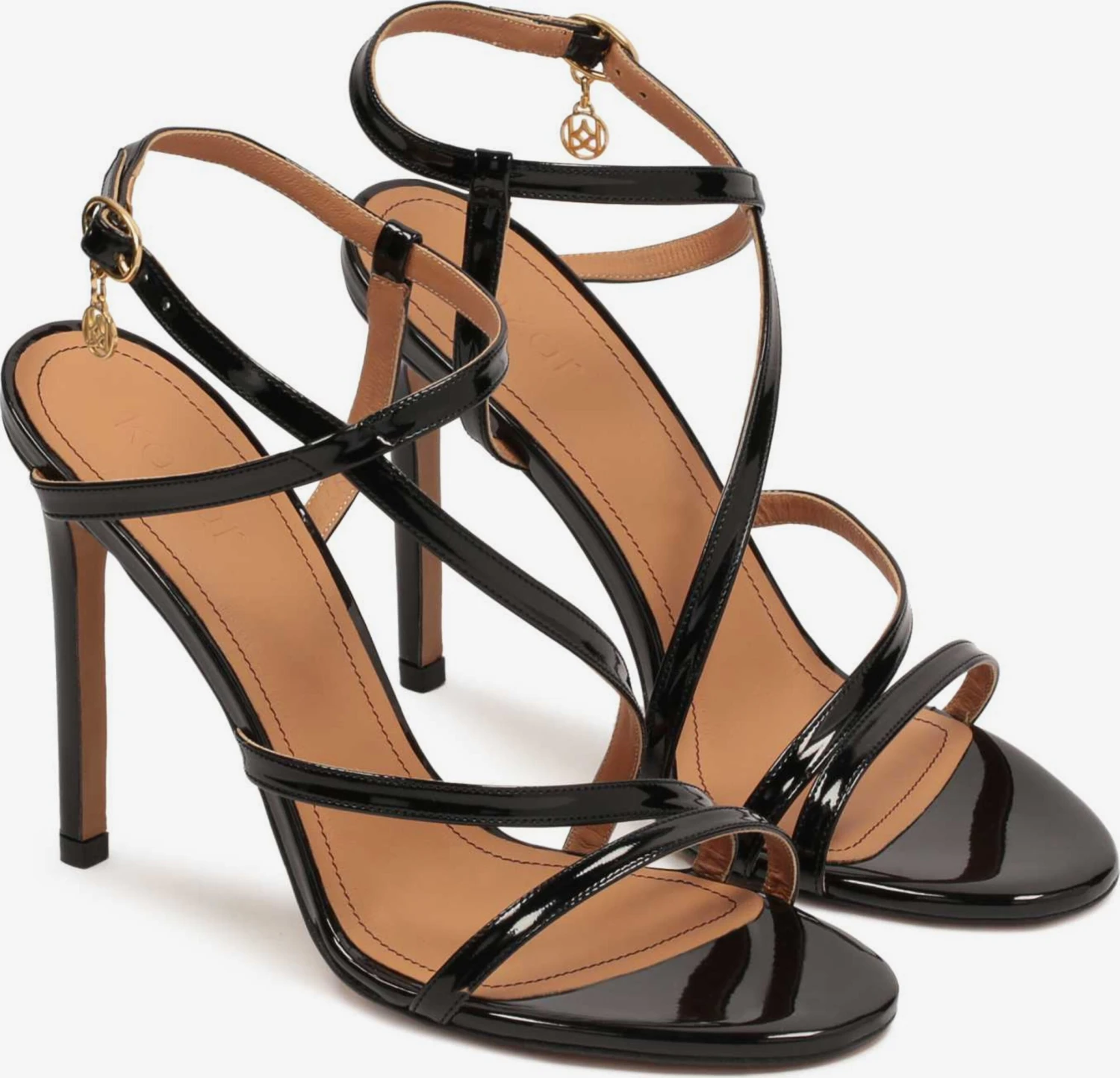 Kazar Sandalen Met Hak Sandalen Met Riem Dames Zwart - Afbeelding 5