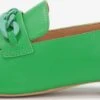 Kazar Studio Loafers Instappers Dames Grasgroen