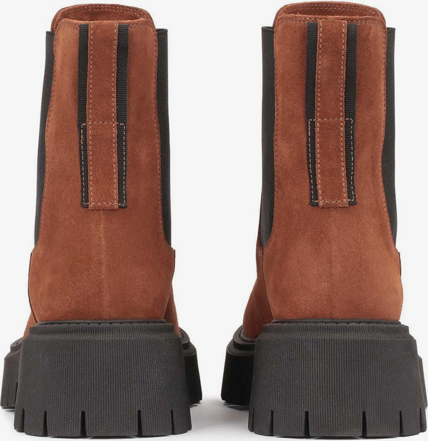 Kazar Enkellaarsjes Chelsea Boots Dames Cognac - Afbeelding 3