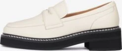 Kazar Studio Loafers Instappers Dames Offwhite