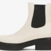 Kazar Studio Enkellaarsjes Chelsea Boots Dames Offwhite