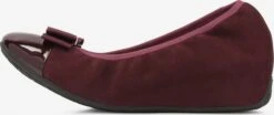 Kazar Klassieke Ballerinas Ballerina Dames Bordeaux