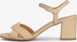 Kazar Sandalen Met Hak Sandaal Dames Beige