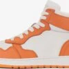 Kazar Studio Hoge Sneakers Sneakers Hoog Dames Oranje / Wit